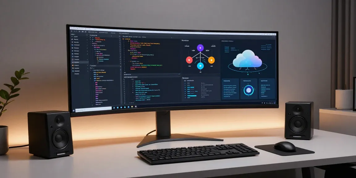 mb668u innovative software development workspace featuring advanced technology solutions for efficient coding.